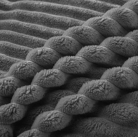 Koc Narzuta Pled na Łóżko Miękki Gruby Ciepły XXL Dwuosobowy 160x200 cm RUHHY