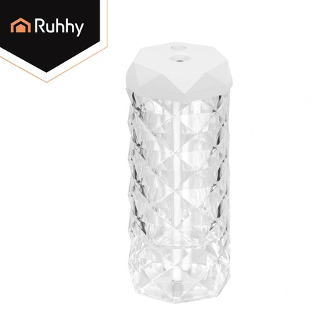 Nawilżacz Powietrza Lampka Nocna Kryształowa Diament Lampa LED z Efekt Róży RUHHY