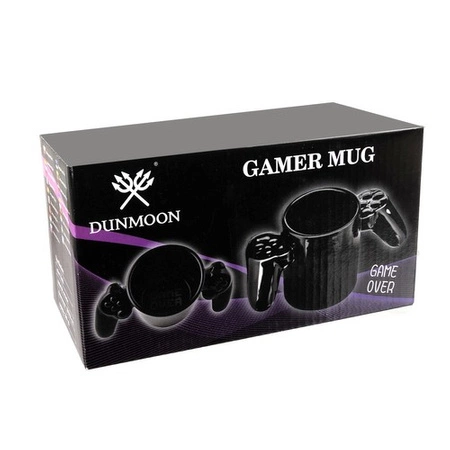 Kubek Gracza na Prezent dla Chłopca Urodziny Game Over Fana Gamera 380 ml DUNMOON