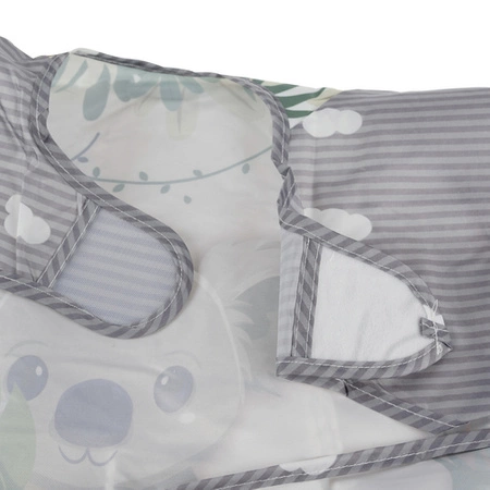 Śliniak z Kieszonką Fartuszek Rękawami Wodoodporny Śliniaczek Nieprzemakalny KRUZZEL