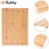 Deska do Krojenia Ruhhy Bambusowe Zestaw 3 szt ze Stojakiem Wielofunkcyjna 26265
