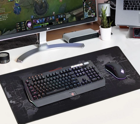 Podkładka pod Mysz Klawiaturę Gamingowa Graczy XXL IZOXIS