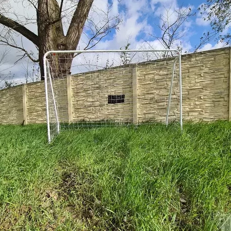 Bramka Piłkarska Duża Metalowa Treningowa + Mata TRIZAND