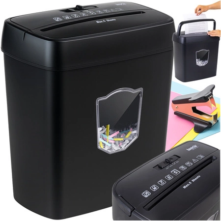 Niszczarka do Papieru Dokumentów Kart Automatyczna 12L Zgodna z RODO P-4