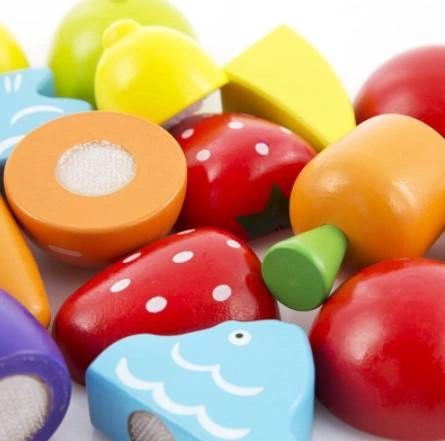 Warzywa Owoce do Krojenia Drewniane Zestaw na Rzep KRUZZEL