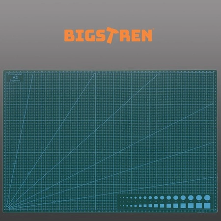 Mata do Cięcia Samogojąca Modelarska Dwustronna A2 60x45cm Duża Podkładowa BIGSTREN
