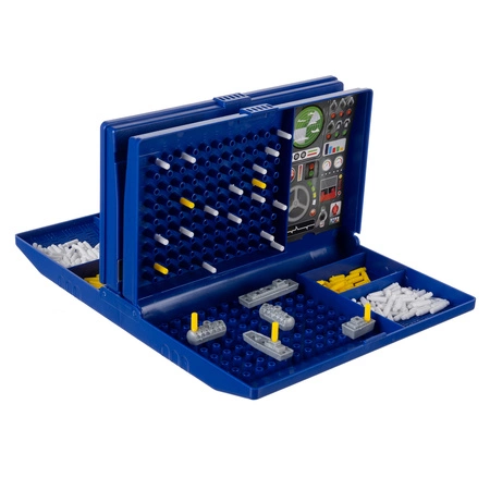 Gra w Statki Okręty Walizka Bitwa Morska Strategiczna Logiczna Kieszonkowa ISO TRADE