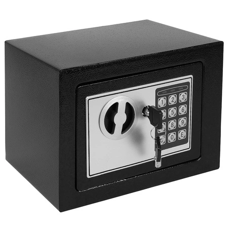 Sejf na Szyfr Zamek Elektroniczny Klucz Kasetka MALATEC