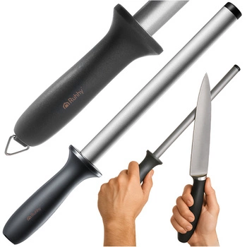 Ostrzałka Diamentowa do Noży Musak Diamentowy Pręt Ostrzący Stalka Osełka Ruhhy 26153