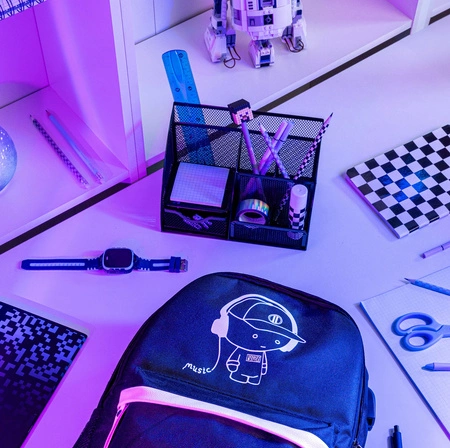 Przybornik na Biurko Organizer 6 Komór + Szufladka MAALEO