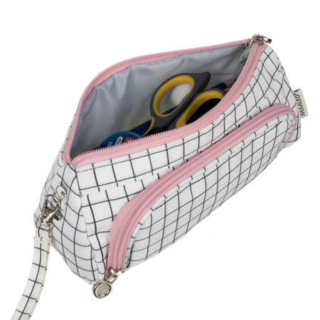 Piórnik Szkolny Saszetka Dwukomorowy Rozkładany Duży Podwójny dla Dzieci MAALEO