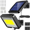 Lampa Solarna z Czujnikiem Ruchu Zmierzchu 100 LED IZOXIS