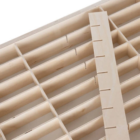 Półka na Resoraki Autka Samochodziki Auta Drewniana Ekspozytor na 90 Aut KRUZZEL