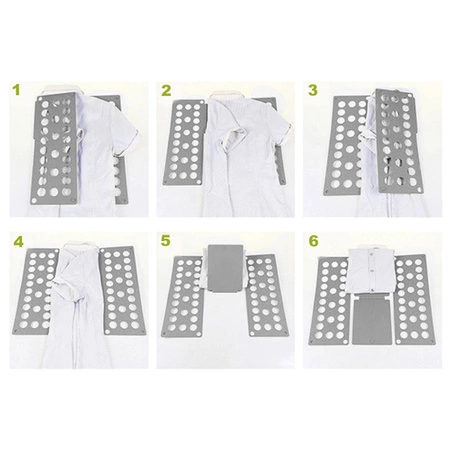 Deska do Składania Ubrań Koszulek Bluz Koszul Składak 60x70 Praska Duża RUHHY