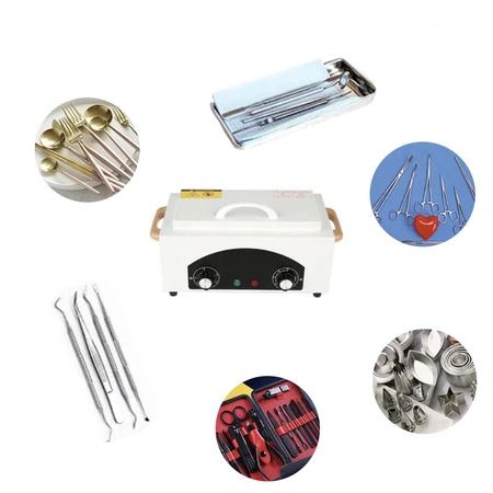 Sterylizator Gorącym Powietrzem 300W Dezynfekcja do Narzędzi 220°C + Timer SOULIMA