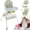 Krzesełko do Karmienia dla Dzieci Taca Fotelik 3w1 KRUZZEL