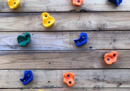 Uchwyty Kamienie do Wspinaczki dla Dzieci + Śruby TRIZAND