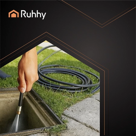 Wąż do Czyszczenia Kanalizacji Rur 20m 138bar do Myjki Ciśnieniowej Myjek Ruhhy 26133