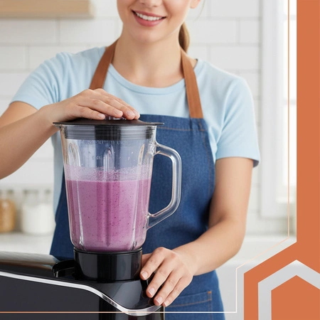 Robot Kuchenny Planetarny z Podgrzewaną Misą 6,2L Wielofunkcyjny + Blender