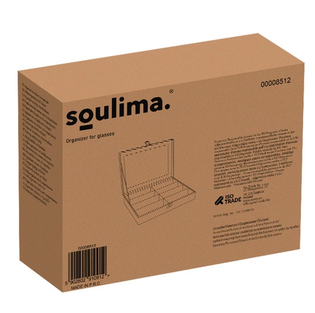 Organizer Pudełko Etui na Okulary 8 szt Szkatułka SOULIMA