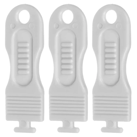 Blokada do Kontaktów Zabezpieczenie Zaślepki 15szt białe RUHHY