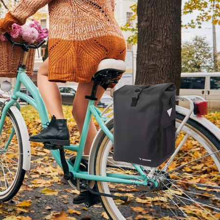 Pojemna Torba na Rower Bagażnik Sakwa Rowerowa 15l TRIZAND