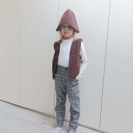 Strój Pastuszek na Jasełka Kamizelka Czapka Kostium Pasterz Baca Pastuch KRUZZEL