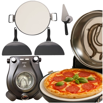 Piec do Pizzy Elektryczny Domowy Piecyk do Pieczenia Mini Piekarnik Kamień Ruhhy 26050