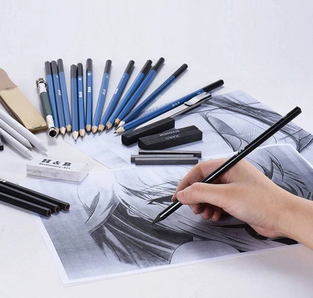 Zestaw do Szkicowania Rysowania Profesjonalny 32w1 MAALEO