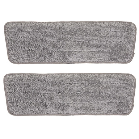 Mop Płaski ze Spryskiwaczem Mikrofibra 41 cm Pojemny 600 ml + 2 Ściereczki Ruhhy 26152