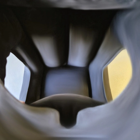 Poduszka Podróżna Pompowana do Samolotu Pociągu Auta Duża Wygodna Dmuchana TRIZAND 25346