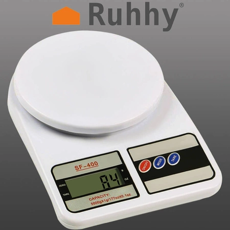 Kuchenna Waga LCD Elektroniczna Gramowa 1g - 10kg RUHHY