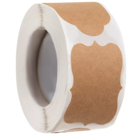 Naklejki na Przyprawy Etykiety na Słoiki 300 szt RUHHY