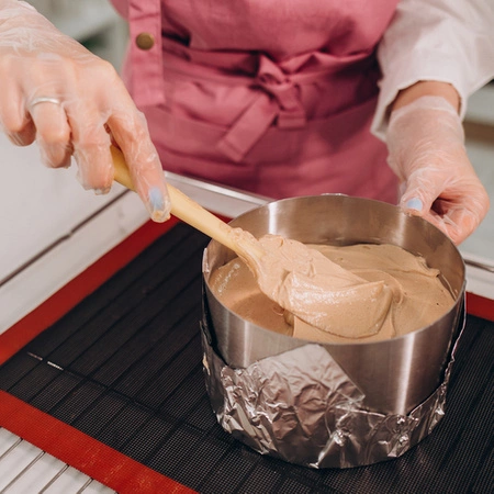 Rant do Tortu Regulowany 16-30cm Cukierniczy Tortownica Obręcz Forma h=15cm RUHHY