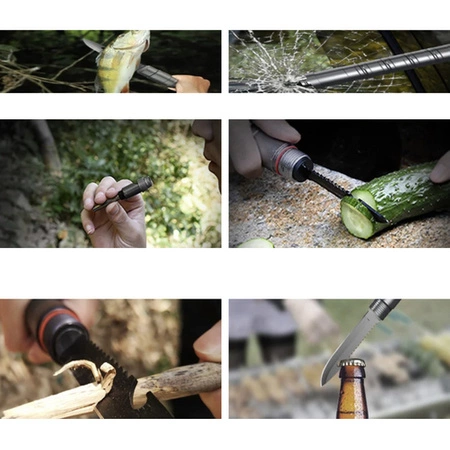 Saperka Składana Wojskowa Łopata Survival Niezbędnik 16w1 Wielofunkcyjna Trizand