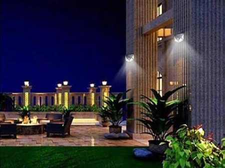 Lampa Solarna z Czujnikiem Ruchu Zmierzchu 100 LED IZOXIS