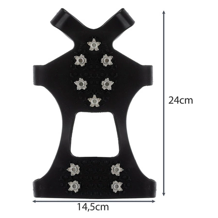 Raczki na Buty Turystyczne Raki Etui Antypoślizgowe Kolce Nakładki 44-47 XL TRIZAND