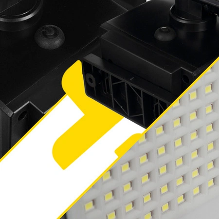 Lampa solarna Ogrodowa IZOXIS 167LED 500lm Pilot Czujnik Ruchu Zmierzchu 24633