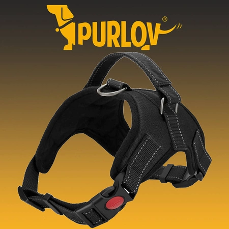 Mocne Szelki dla Psa Bezuciskowe i Lekkie Uchwyt S PURLOV