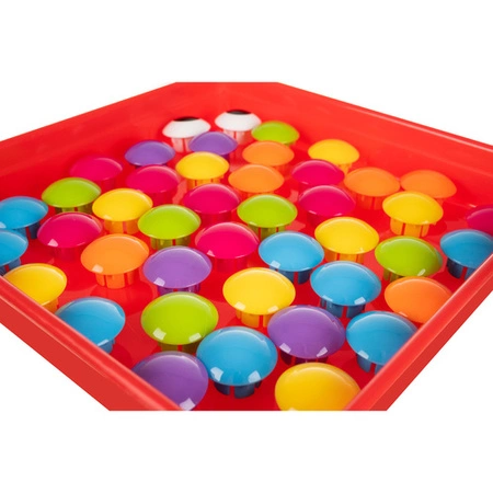 Układanka Guzikowa dla Dzieci Mozaika Edukacyjna Montessori Trening Duża XL