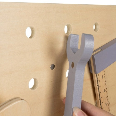 Warsztat dla Dzieci Zestaw Majserkowicza Narzędzia Drewniany z Narzędziami KRUZZEL