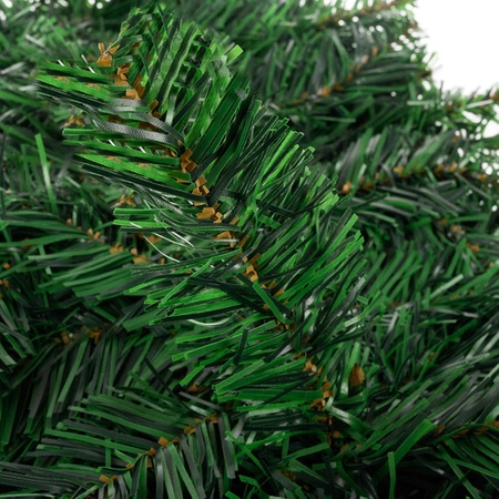 Girlanda Choinkowa Łańcuch Świąteczna 270 cm Sztuczna LED Zielona Gęsta 2,7 RUHHY