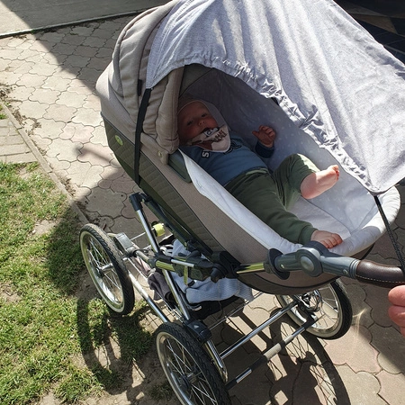 Daszek Przeciwsłoneczny do Wózka Osłonka Osłona Żagiel Ochrona Wodoodporny MALATEC