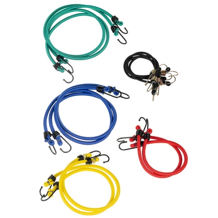 Gumy Bagażowe Elastyczne Linki do Mocowania Bagażu Pasy Transportowe 12 szt XTROBB