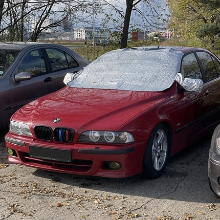 Mata na Szybę Samochodu i Lusterka Auta Osłona Antyszronowa Przeciwszronowa XTROBB