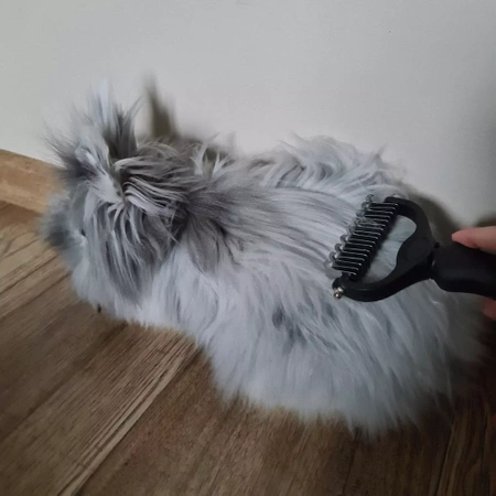 Trymer Zgrzebło do Kołtunów Usuwa Martwy Włos Psa PURLOV