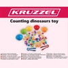 Tuba Dinozaurów Zestaw Dinozaury do Nauki Liczenia Kolorów Dinozaury Dzieci KRUZZEL