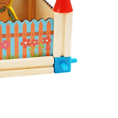 Drewniane Klocki Konstrukcyjne Domek Zestaw 268 el Edukacyjne dla Dzieci Kruzzel 26452