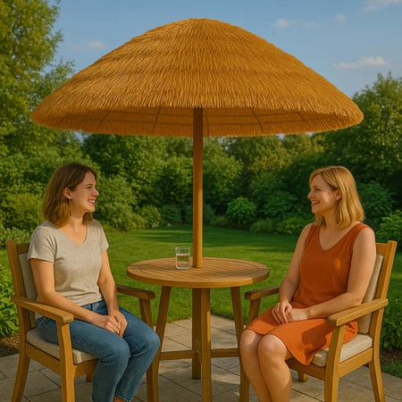 Parasol Ogrodowy Balkonowy Plażowy Łamany na Balkon Taras do Ogrodu 170 cm GARDLOV 25326