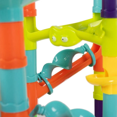 Tor Kulkowy Kulodrom Zestaw Kulki 30 Kulek 113 el Duży Labirynt Zjeżdżalnia